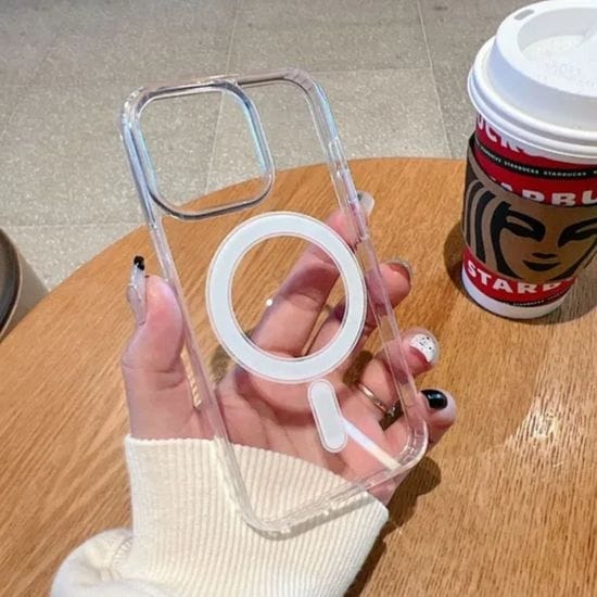 Transparent Protective Case/Cover for Iphone