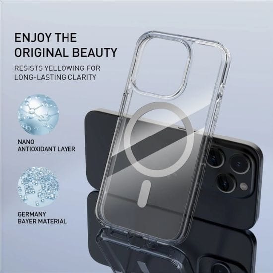 Transparent Protective Case/Cover for Iphone