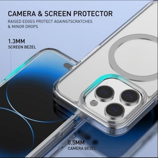 Transparent Protective Case/Cover for Iphone