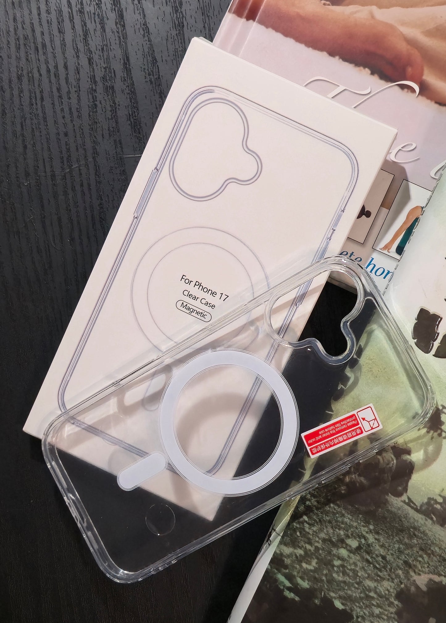 Transparent Protective Case/Cover for Iphone