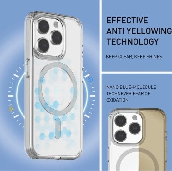 Transparent Protective Case/Cover for Iphone
