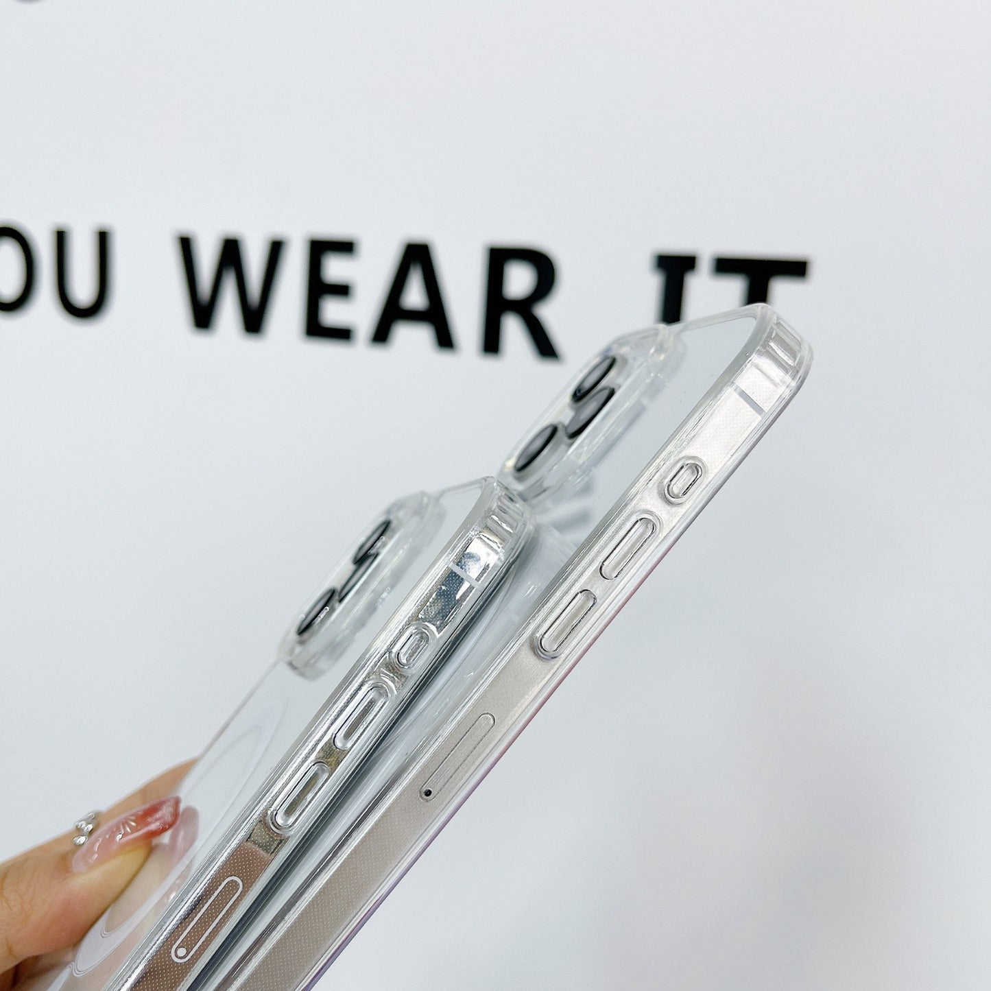 Transparent Protective Case/Cover for Iphone