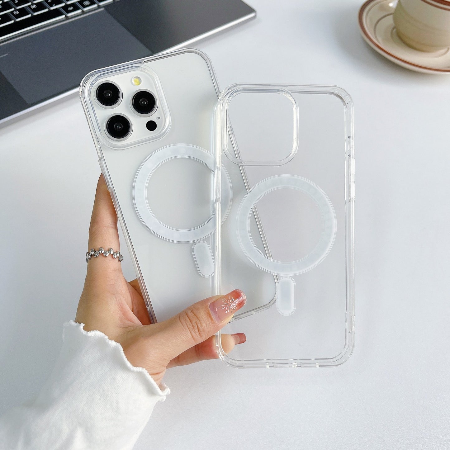 Transparent Protective Case/Cover for Iphone