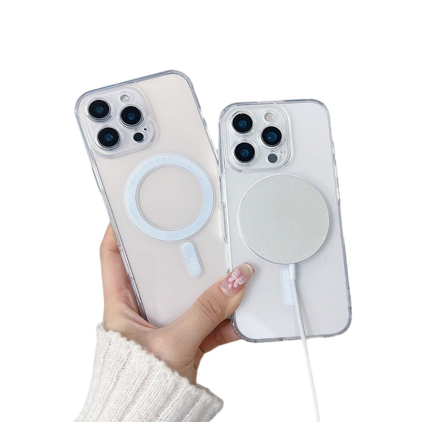 Transparent Protective Case/Cover for Iphone